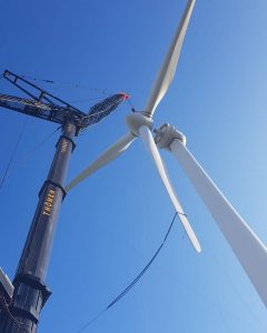 Thömen Kranvermietung - Montagearbeiten - Windkraft