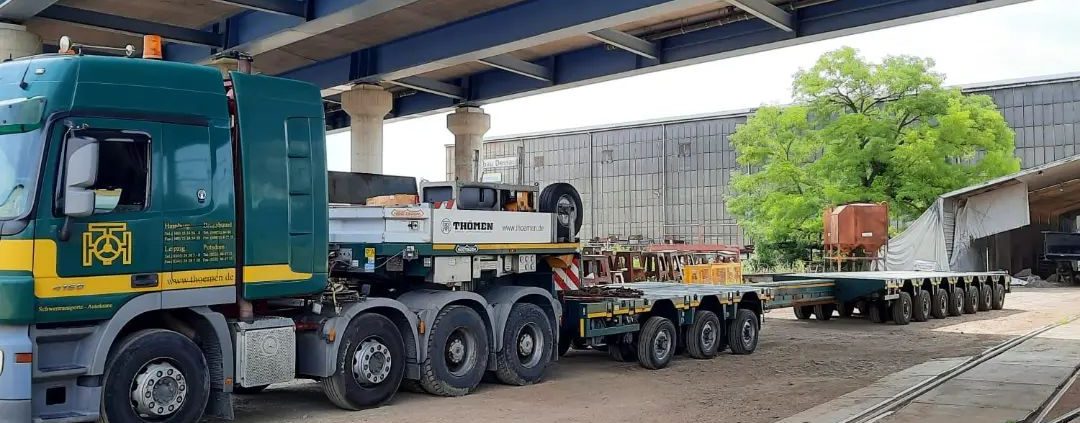 Brückentransport durch Thömen in Hamburg erfolgreich