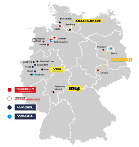 Hagedorn Schwerlastlogistik mit Kran mieten Schwertransorte Schwermontage bundesweit