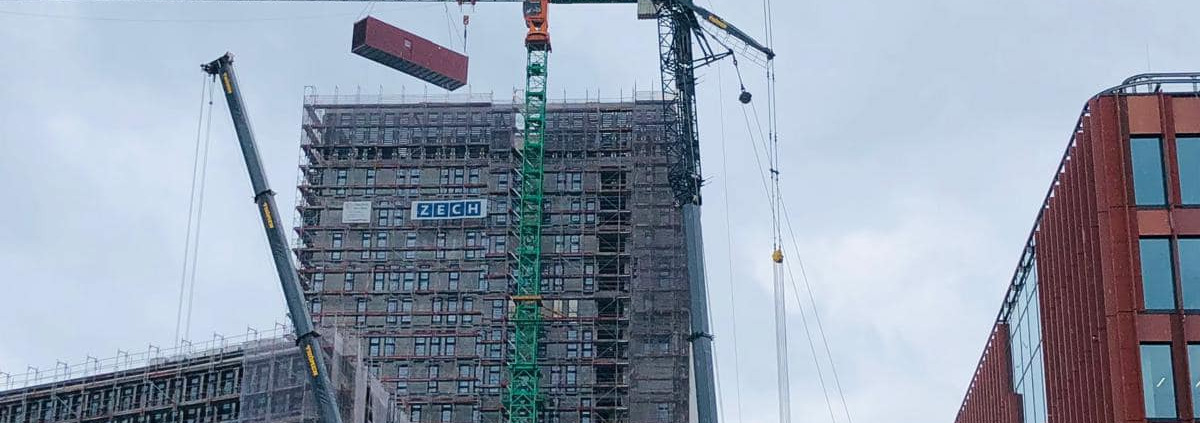 Thoemen LTM1750 Hafencity Neubau Hebearbeiten